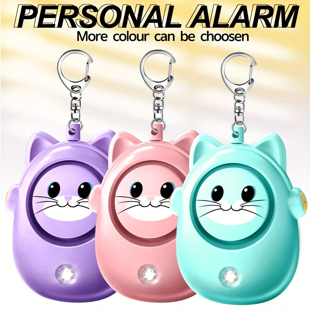 1pc Personal Safety Alarm For Women, 130 DB Loud Self Siren With LED Strobe Light, Personal Security Safe Device, Alarms For Women Elderly